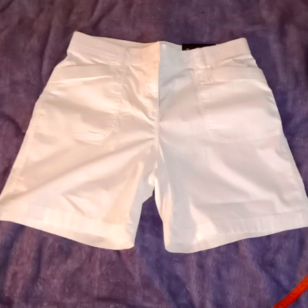 Kim Rogers Size 8 White Shorts